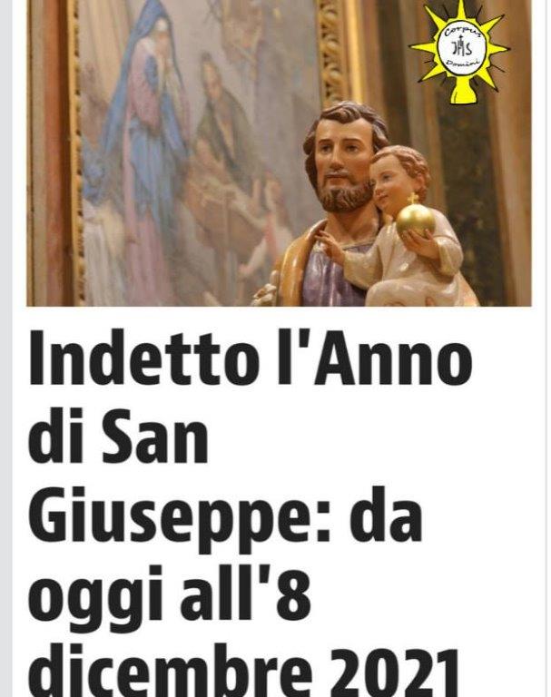 San Giuseppe anno